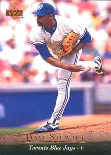 #36 Dave Stewart - Toronto Blue Jays - 1995 Upper Deck Baseball