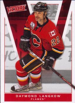 #36 Daymond Langkow - Calgary Flames - 2010-11 Upper Deck Victory Hockey
