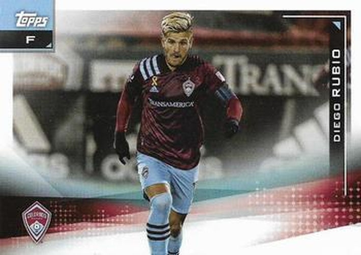 #36 Diego Rubio - Colorado Rapids - 2021 Topps MLS Soccer