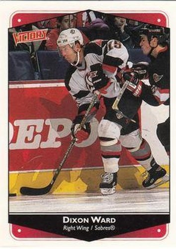 #36 Dixon Ward - Buffalo Sabres - 1999-00 Upper Deck Victory Hockey