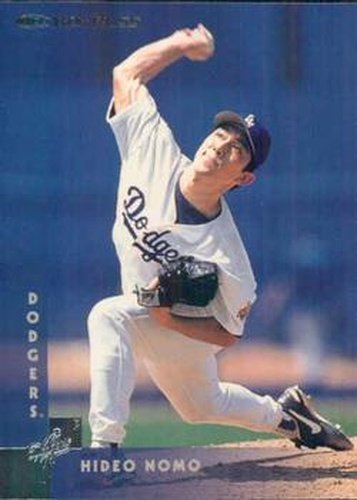 #36 Hideo Nomo - Los Angeles Dodgers - 1997 Donruss Baseball