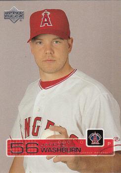 #36 Jarrod Washburn - Anaheim Angels - 2003 Upper Deck Baseball