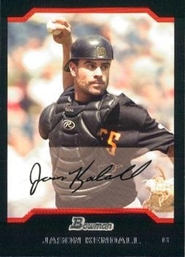 #36 Jason Kendall - Pittsburgh Pirates - 2004 Bowman Baseball