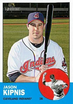 #36 Jason Kipnis - Cleveland Indians - 2012 Topps Heritage Baseball