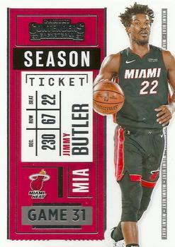 #36 Jimmy Butler - Miami Heat - 2020-21 Panini Contenders Basketball