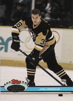 #36 Jiri Hrdina - Pittsburgh Penguins - 1991-92 Stadium Club Hockey