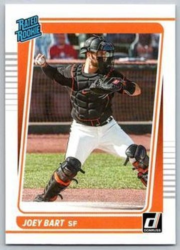 #36 Joey Bart - San Francisco Giants - 2021 Donruss Baseball