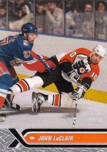 #36 John LeClair - Philadelphia Flyers - 2000-01 Stadium Club Hockey