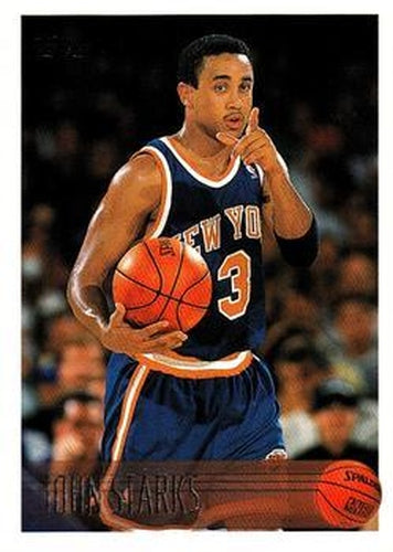 #36 John Starks - New York Knicks - 1996-97 Topps Basketball