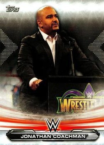 #36 Jonathan Coachman - 2019 Topps WWE RAW Wrestling