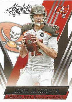 #36 Josh McCown - Tampa Bay Buccaneers - 2014 Panini Absolute - Retail Football