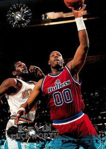 #36 Kevin Duckworth - Washington Bullets - 1995-96 Stadium Club Basketball