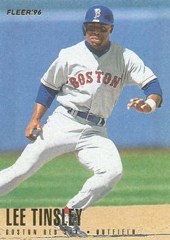 #36 Lee Tinsley - Boston Red Sox - 1996 Fleer Baseball