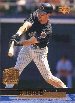 #36 Luis Gonzalez - Arizona Diamondbacks - 2000 Upper Deck Baseball