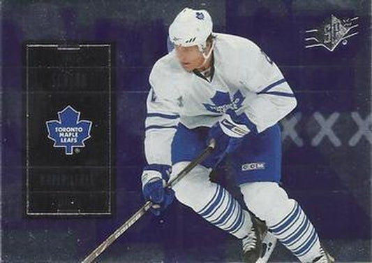 #36 Luke Schenn - Toronto Maple Leafs - 2009-10 SPx Hockey
