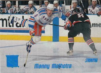 #36 Manny Malhotra - New York Rangers - 1999-00 Stadium Club Hockey