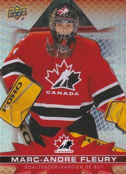 #36 Marc-Andre Fleury - Canada - 2021-22 Upper Deck Tim Hortons Team Canada Hockey