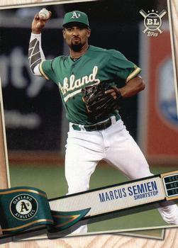 #36 Marcus Semien - Oakland Athletics - 2019 Topps Big League Baseball