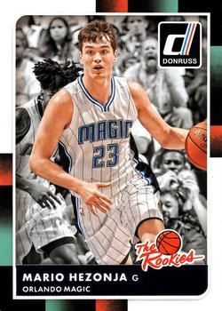 #36 Mario Hezonja - Orlando Magic - 2015-16 Donruss - The Rookies Basketball