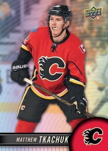 #36 Matthew Tkachuk - Calgary Flames - 2017-18 Upper Deck Tim Hortons Hockey