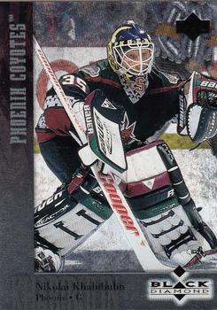 #36 Nikolai Khabibulin - Phoenix Coyotes - 1996-97 Upper Deck Black Diamond Hockey