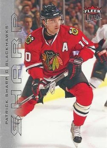 #36 Patrick Sharp - Chicago Blackhawks - 2009-10 Ultra Hockey