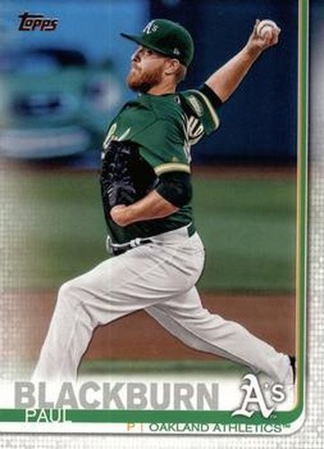 #36 Paul Blackburn - Oakland Athletics - 2019 Topps Baseball