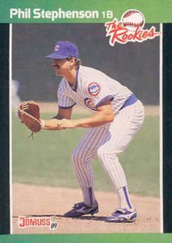 #36 Phil Stephenson - Chicago Cubs - 1989 Donruss The Rookies Baseball