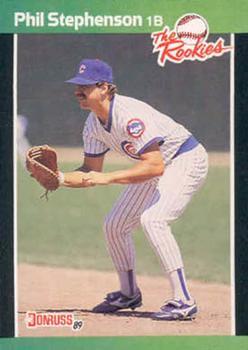 #36 Phil Stephenson - Chicago Cubs - 1989 Donruss The Rookies Baseball