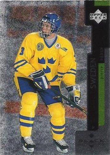 #36 Pierre Hedin  - Sweden - 1997-98 Upper Deck Black Diamond Hockey