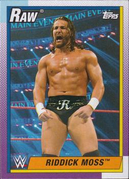 #36 Riddick Moss - 2021 Topps Heritage WWE Wrestling