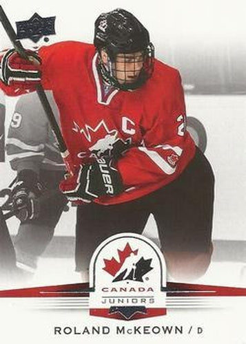 #36 Roland McKeown - Canada - 2014-15 Upper Deck Team Canada Juniors Hockey