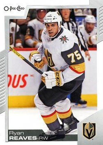 #36 Ryan Reaves - Vegas Golden Knights - 2020-21 O-Pee-Chee Hockey