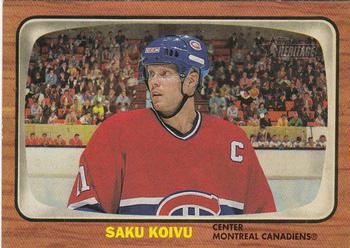 #36 Saku Koivu - Montreal Canadiens - 2002-03 Topps Heritage Hockey