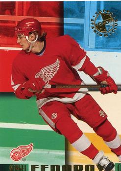 #36 Sergei Fedorov - Detroit Red Wings - 1995-96 Stadium Club Members Only 50 Hockey