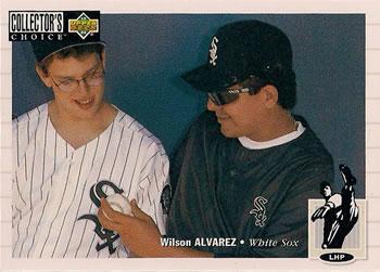 #36 Wilson Alvarez - Chicago White Sox - 1994 Collector's Choice Baseball