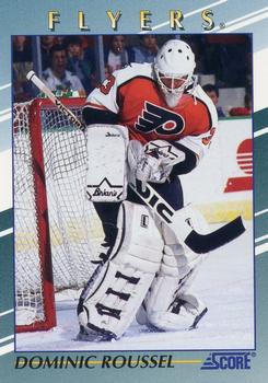 #36 Dominic Roussel - Philadelphia Flyers - 1992-93 Score Young Superstars Hockey