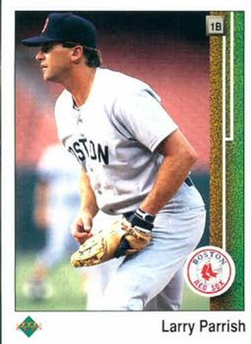 #36 Larry Parrish - Boston Red Sox - 1989 Upper Deck Baseball
