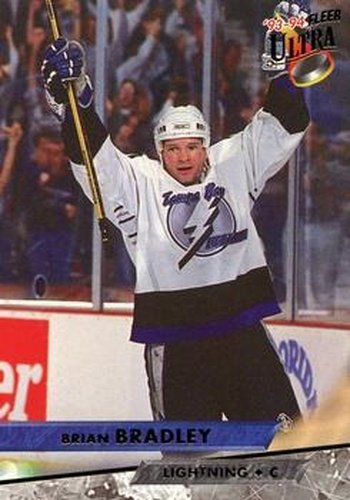 #36 Brian Bradley - Tampa Bay Lightning - 1993-94 Ultra Hockey