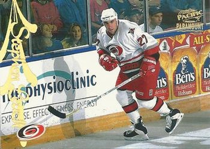 #36 Stephen Leach - Carolina Hurricanes - 1997-98 Pacific Paramount Hockey