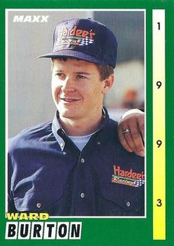 #36 Ward Burton - A.G. Dillard Racing - 1993 Maxx Racing