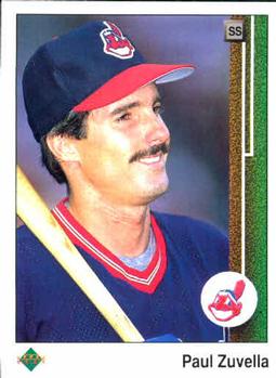 #236 Paul Zuvella - Cleveland Indians - 1989 Upper Deck Baseball