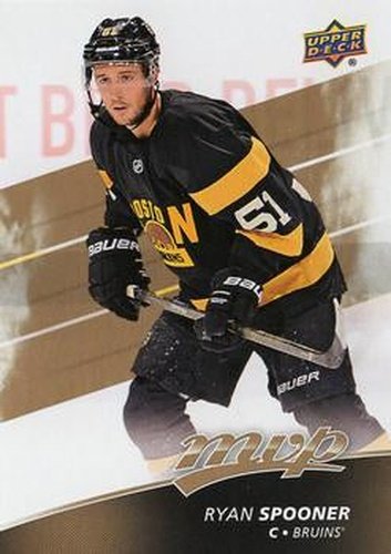 #36 Ryan Spooner - Boston Bruins - 2017-18 Upper Deck MVP Hockey