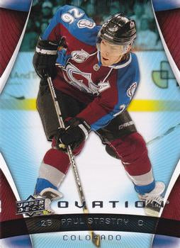 #36 Paul Stastny - Colorado Avalanche - 2009-10 Upper Deck Ovation Hockey
