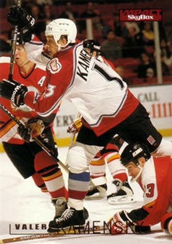 #36 Valeri Kamensky - Colorado Avalanche - 1995-96 SkyBox Impact Hockey