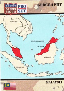 #36 Malaysia - 1991 Pro Set Desert Storm