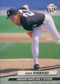 #36 Greg Hibbard - Chicago White Sox - 1992 Ultra Baseball