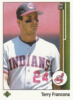 #536 Terry Francona - Cleveland Indians - 1989 Upper Deck Baseball