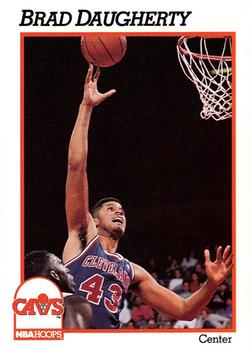 #36 Brad Daugherty - Cleveland Cavaliers - 1991-92 Hoops Basketball