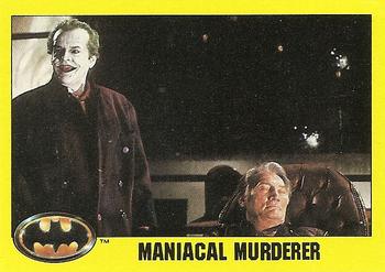 #236 Maniacal Murderer! - 1989 Topps Batman